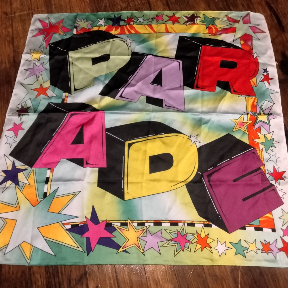 Fun Parade Scarf Colorful with Stars